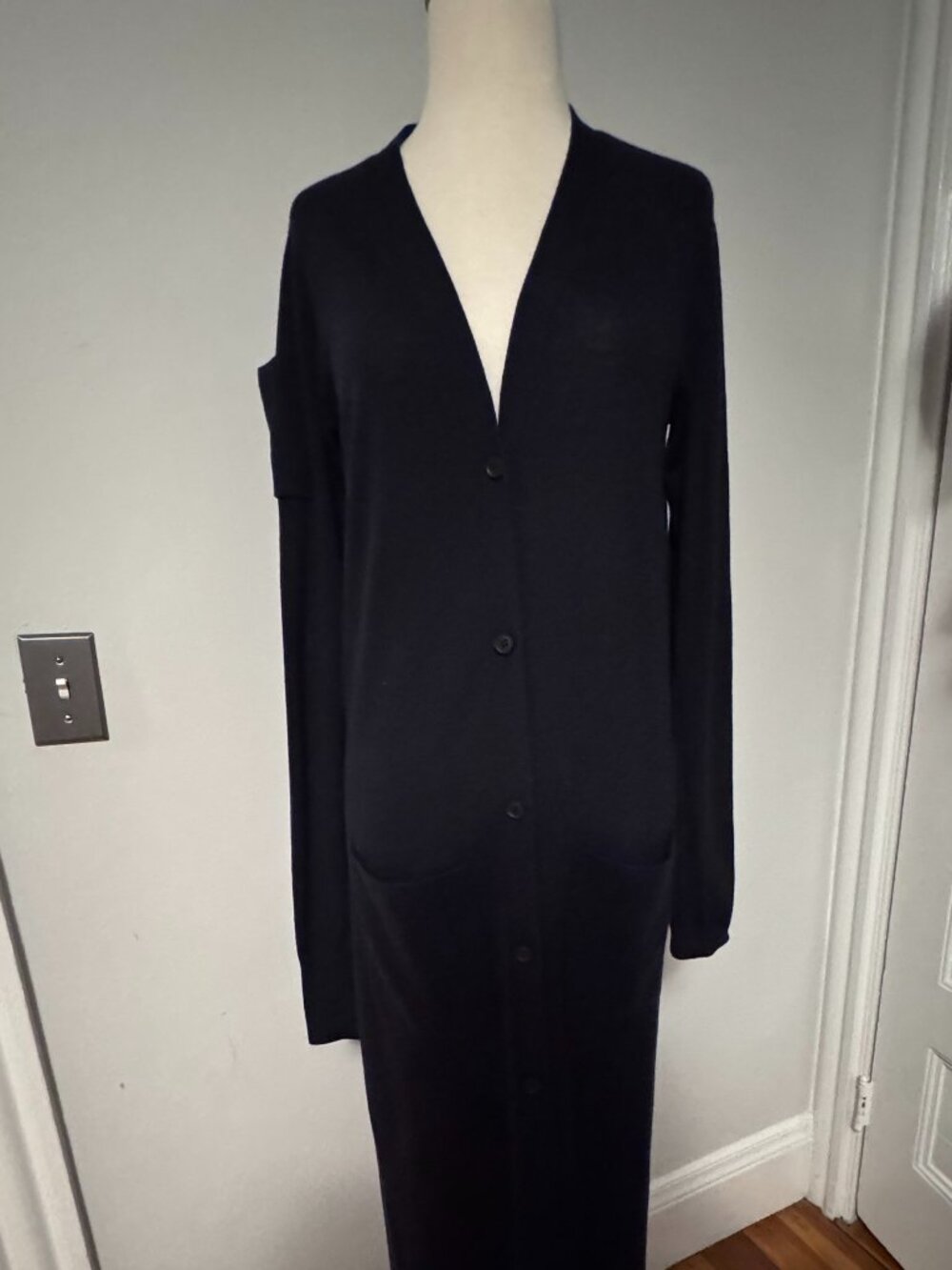 Kendall and Kylie Marino Wool Cardigan Dress
